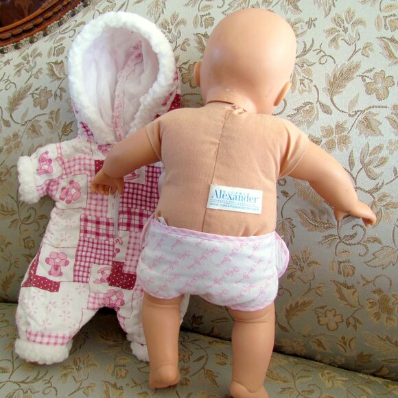 16" BABY DOLL MADAME ALEXANDER 2006 w WARDROBE; SEE ALL THAT'S INCLUDED! EUC - Picture 5 of 13